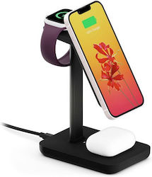 Twelve South HiRise 3 Стойка За Зареждане MagSafe В Черен Цвят