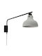 Eglo Matlock Industrial Lampă De Perete Cu Priză Bază De Bec E27 Gri 20x25x20cm