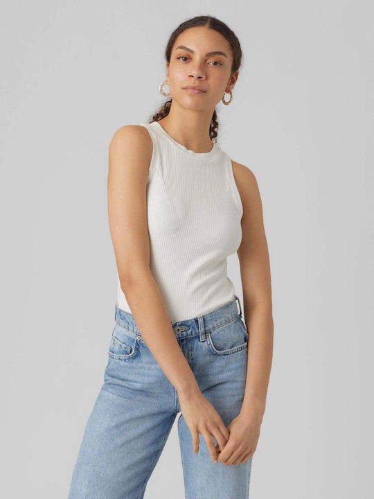 Vero Moda Bluza Albă Snow