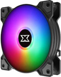 Xigmatek X20F Case Fan 120mm με RGB Φωτισμό και Σύνδεση 4-Pin Molex