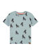 Kinder-T-Shirt Hellblau