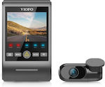 Viofo Set Camera DVR Auto 1440P cu Ecran 2.4" , , W, i, F, i, , G, P, S, pentru Parbriz cu Autocolant & Camera de Marsarier