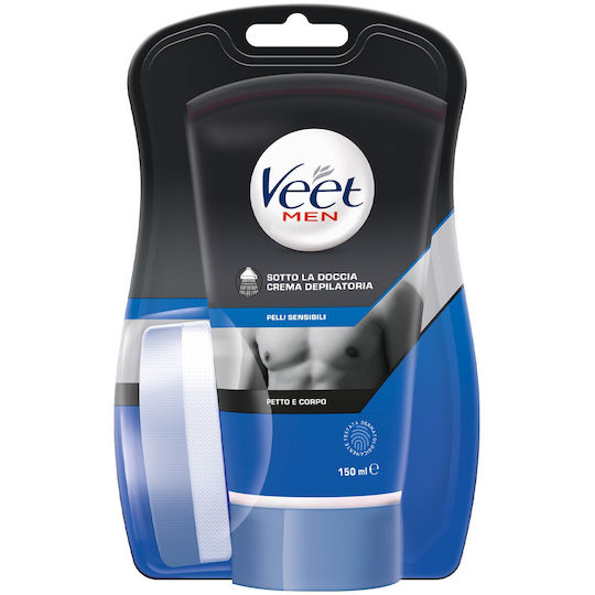 Veet Hair Removal Body Cream for Men Men Suitable for Sensitive Skin 150ml