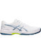 ASICS Gel-Game 9 Tennisschuhe Alle Gerichte White / Steel Blue