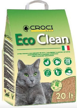 Croci Eco Clean Nisip pentru pisici 20lt