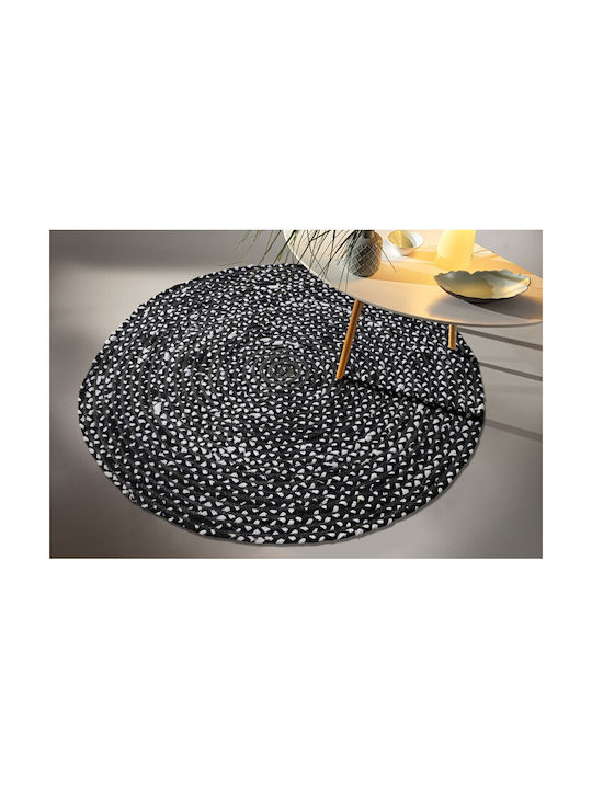 Guy Laroche Primo Rug Round Summer from Jute Anthracite