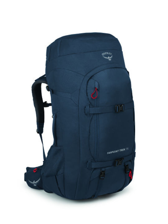 Osprey Farpoint Trek 75 Ορειβατικό Σακίδιο 75lt Αδιάβροχο Muted Space Blue Expedition