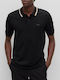 Hugo Boss Herren Kurzarmshirt Polo Schwarz