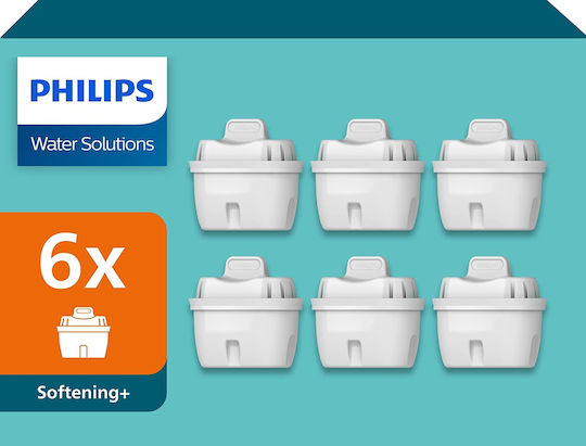 Philips Water Filter Replacement for Pitcher 6pcs
