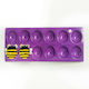 Marva Easter Egg Cup Egg Ceramic Purple 30x13x2.5cm