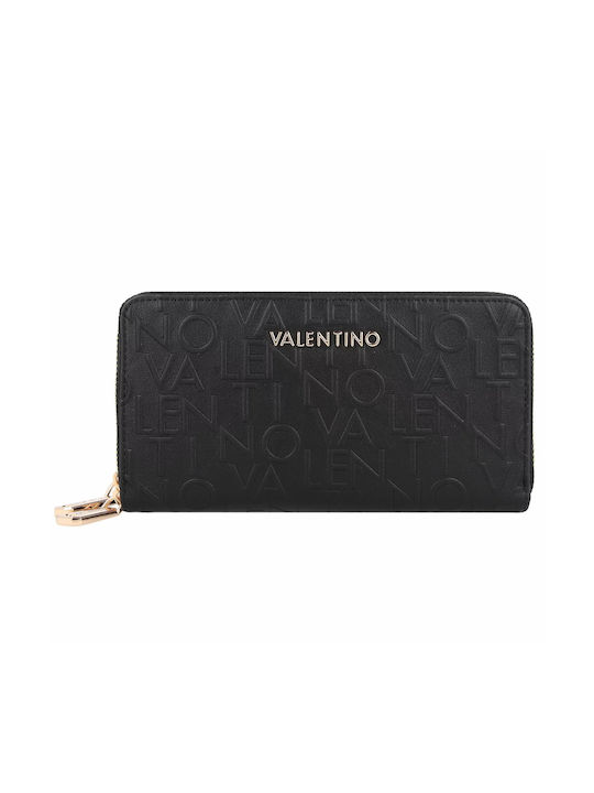 Valentino Bags Relax Μεγάλο Γυναικείο Πορτοφόλι Μαύρο