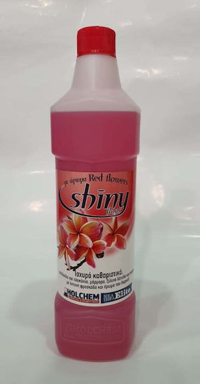 Holchem Shiny Floor Καθαριστικό Υγρό Γενικής Χρήσης Red Flowers 1lt