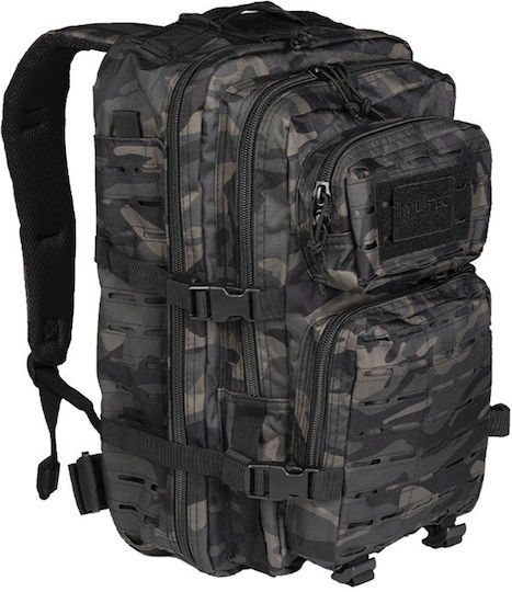 Mil-Tec US Laser Cut Assault Large Military Backpack Backpack made of Polyester Multicam Dark Camo 36lt