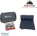 AlpinPro DryFast Πετσέτα Σώματος Microfiber Μπλε 150x75εκ.