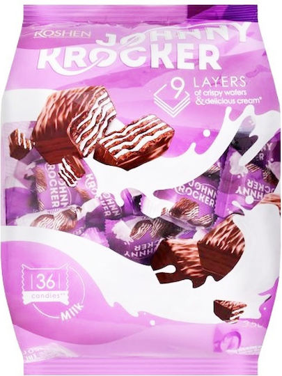 Roshen Johnny Krocker Wafer Milk 350gr