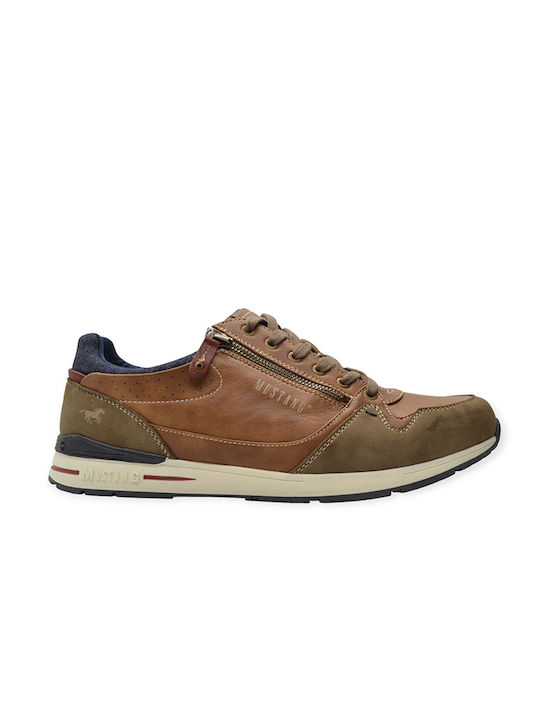 Mustang Herren Sneakers Braun