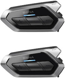 Sena 50R-02D Sistem de comunicare pentru motociclete cu două căști cu Bluetooth