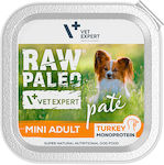 VetExpert Raw Paleo Wet Dog Food Tray with Turkey 1 x 150gr