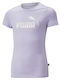 Kinder-T-Shirt Flieder