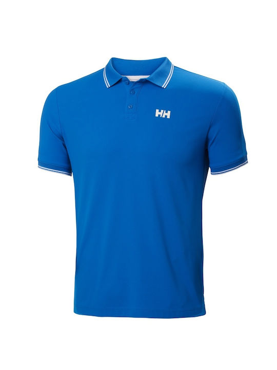 Helly Hansen Bluza Bărbătească cu Mânecă Scurtă Polo Albastră