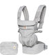 Ergobaby Κλασικός Μάρσιπος Omni 360 Air Mesh Pearl Grey με Μέγιστο Βάρος 20kg