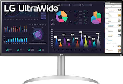 LG 34WQ650-W Ultrawide IPS HDR Monitor 34" FHD 2560x1080 cu Timp de Răspuns 5ms GTG