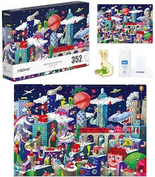 Kinderpuzzle Artist Metropolis 352pcs MiDeer