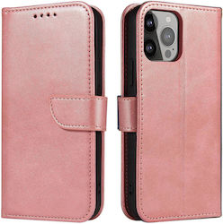 Hurtel Synthetic Leather Wallet Pink (Galaxy A54)