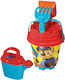 Dede Paw Patrol Plastic Beach Bucket Set with Accessories (4pcs)