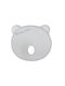 Kikka Boo Βρεφικό Μαξιλάρι Πλαγιοκεφαλίας Memory Foam Ergonomic Bear Γκρι 34x28εκ.