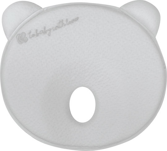 Kikka Boo Βρεφικό Μαξιλάρι Πλαγιοκεφαλίας Memory Foam Ergonomic Bear Γκρι 34x28εκ. Kikka Boo Βρεφικό Μαξιλάρι Πλαγιοκεφαλίας Memory Foam Ergonomic Bear Γκρι 34x28εκ.