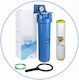 Aqua Filter BBCST20 Συσκευή Φίλτρου Νερού Μονή Κεντρικής Παροχής Διατομής 1'' με Ανταλλακτικό Φίλτρο Aqua Filter FCCST Water Softening