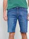 Funky Buddha Men's Shorts Jeans Blue