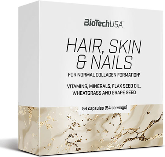 Biotech USA Haar, Haut & Nägel Besondere Nahrungsergänzungsmittel 54 Kapseln