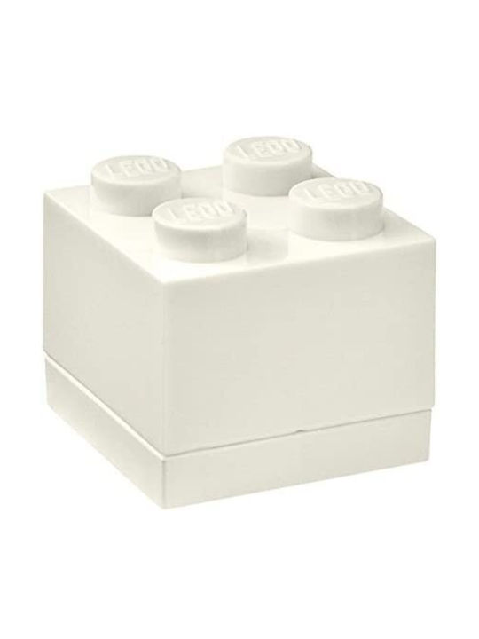 Lego Kids Plastic Toy Storage Box White