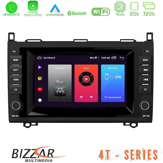 Bizzar Car Audio System for Mercedes-Benz Sprinter / Vito / Viano / A Class Sprinter (W906) 2004-2019 (Bluetooth/USB/WiFi/GPS/Apple-Carplay/Android-Auto) with Screen 7"