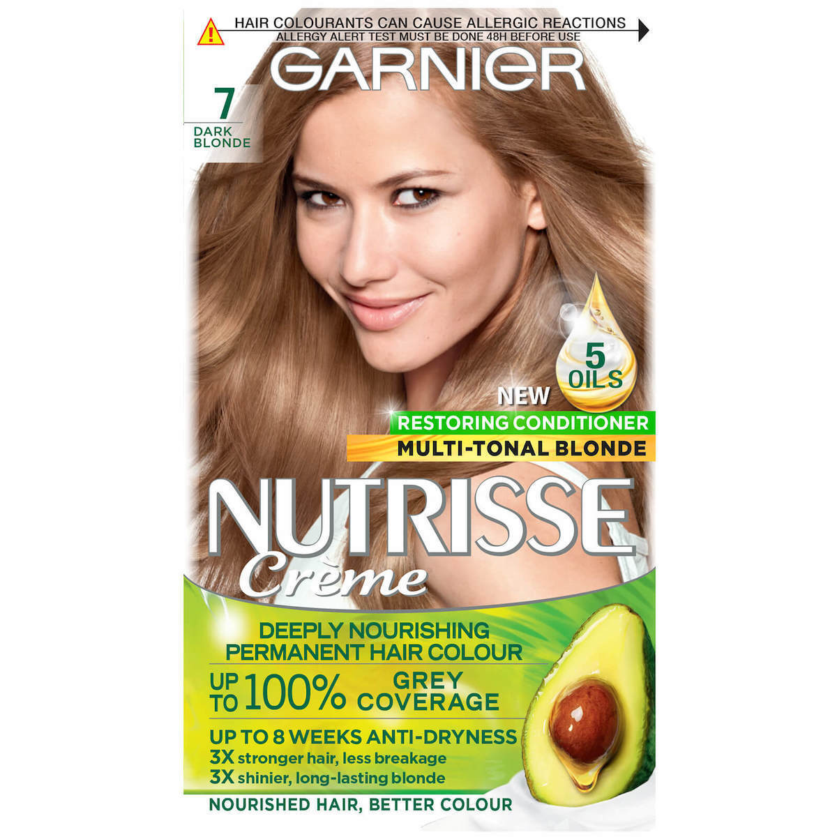 Garnier Nutrisse Ultra Colour Permanent Hair Dye 7 Dark Blonde Skroutz.gr