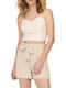 Damen Sommer Crop Top mit Trägern Moonbeam