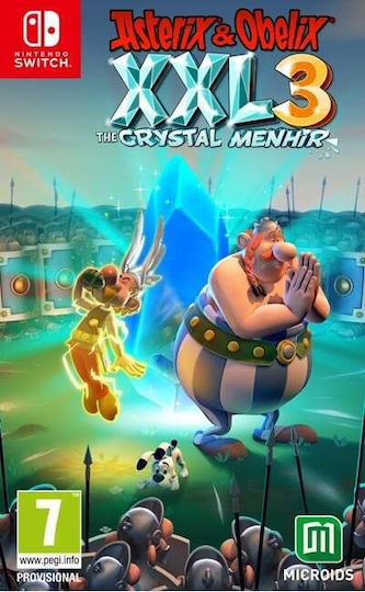 Asterix & Obelix XXL 3: The Crystal Menhir (Code In A Box) Switch Game