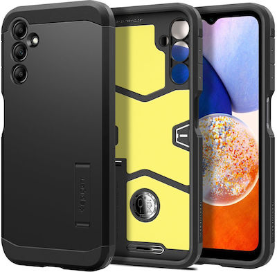 Spigen Tough Armor Plastic Back Cover Black (Galaxy A14)