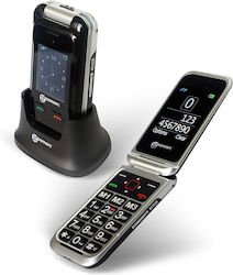 Geemarc CL8500 Dual SIM Mobil cu Butone Mari (Meniu în limba engleză) Negru