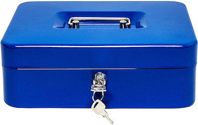 Κουτί Ταμείου με Κλειδί 0508 Μπλε