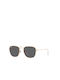 Ray Ban Frank Sunglasses with Rose Gold Metal Frame and Gray Lens RB3857 9202B1