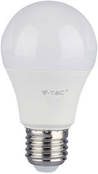V-TAC LED Lampen für Fassung E27 und Form A60 Warmes Weiß 1055lm 1Stück