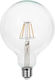 V-TAC LED Lampen für Fassung E27 und Form G125 Kühles Weiß 1521lm 1Stück