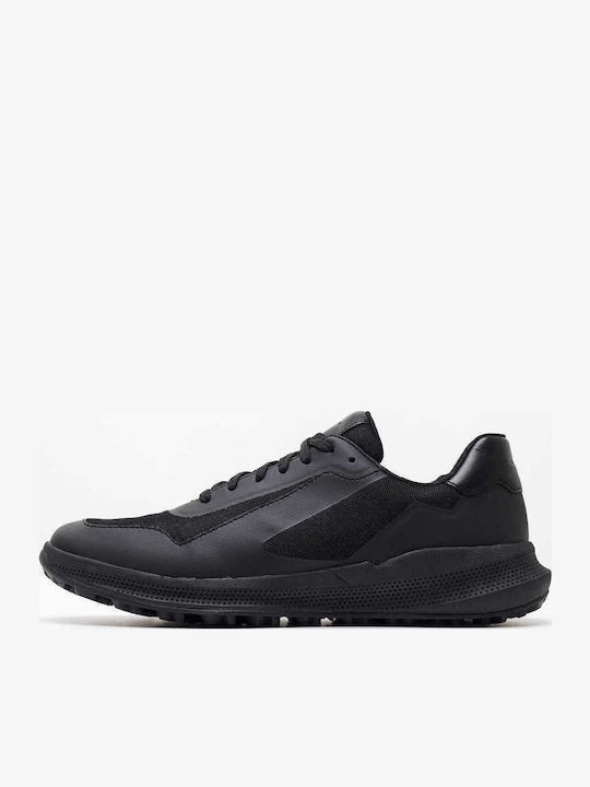Geox Herren U Outstream Sneaker – Atmungsaktiv, Bequem, Mit Patentierter Geox-Sohle, Veloursleder-Optik