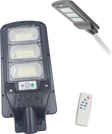 Jortan Jortan Ηλιακό Φωτιστικό Δρόμου 150W 11520lm Ψυχρό Λευκό με Αισθητήρα Κίνησης και Τηλεχειριστήριο IP66 50x24x7εκ.