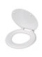 ArteLibre Toilettenbrille Kunststoff 44x35cm Weiß