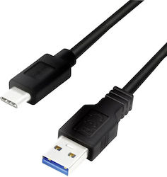 LogiLink USB 3.2 Kabel USB-C männlich - USB-A 1...