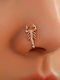 Famous Shoes Piercing Nas 4mm Auriu